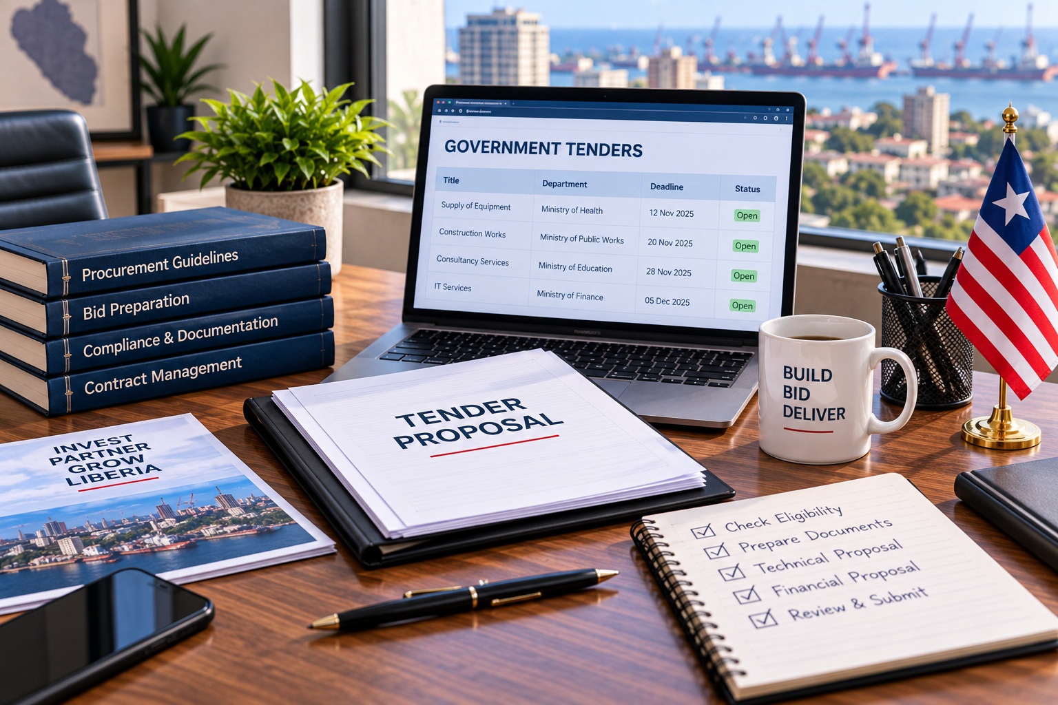 Government tender opportunities in Liberia