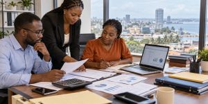Business startup cost planning in Liberia