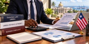 Reviewing business tax documents